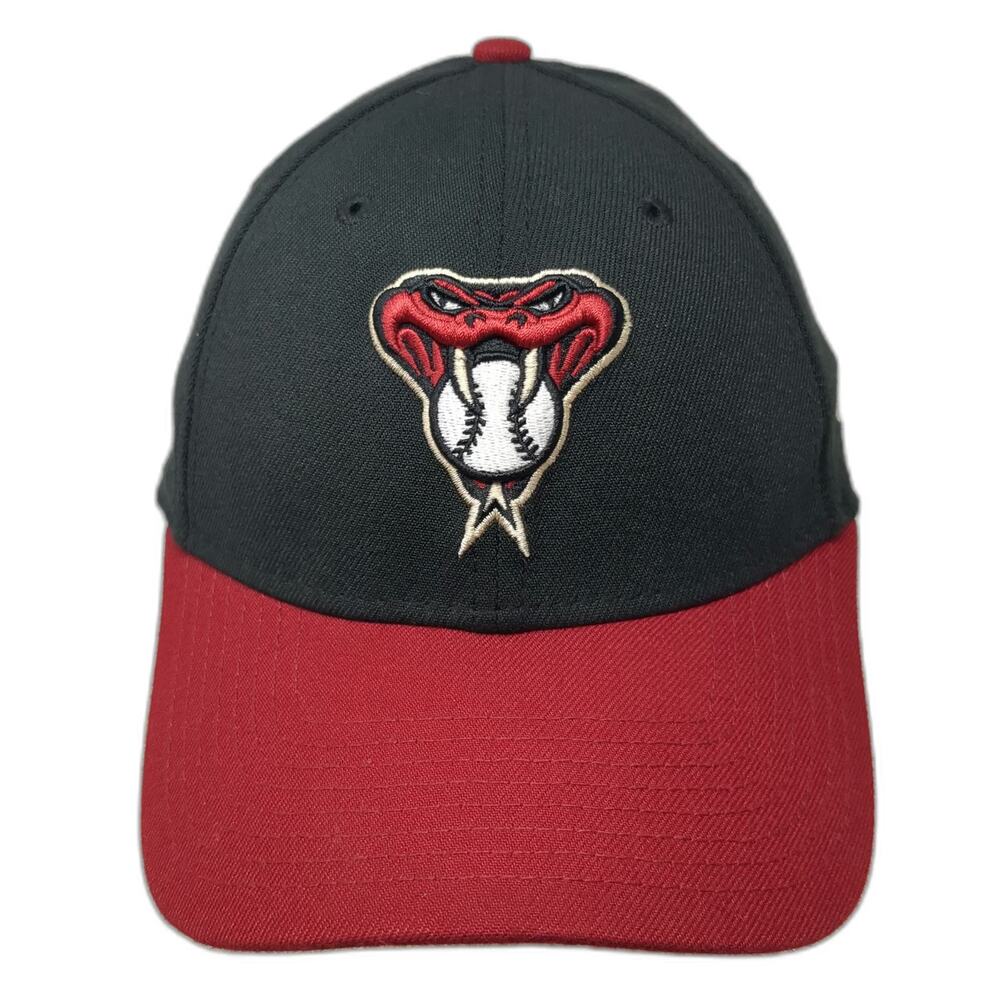 Arizona Diamondbacks MLB New Era Baseball Cap Black Red Size L 39THIRTY Hat